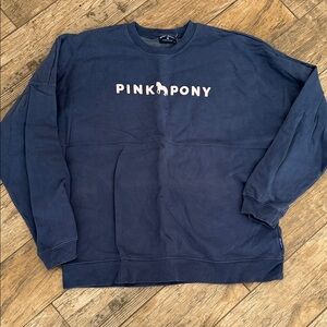 Pink pony sweatshirt